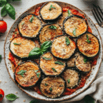 Gluten-free vegan lentil ragù pasta served Italian-style