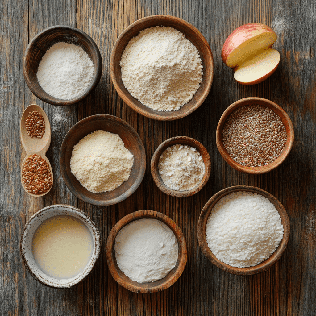 gluten free vegan baking ingredients