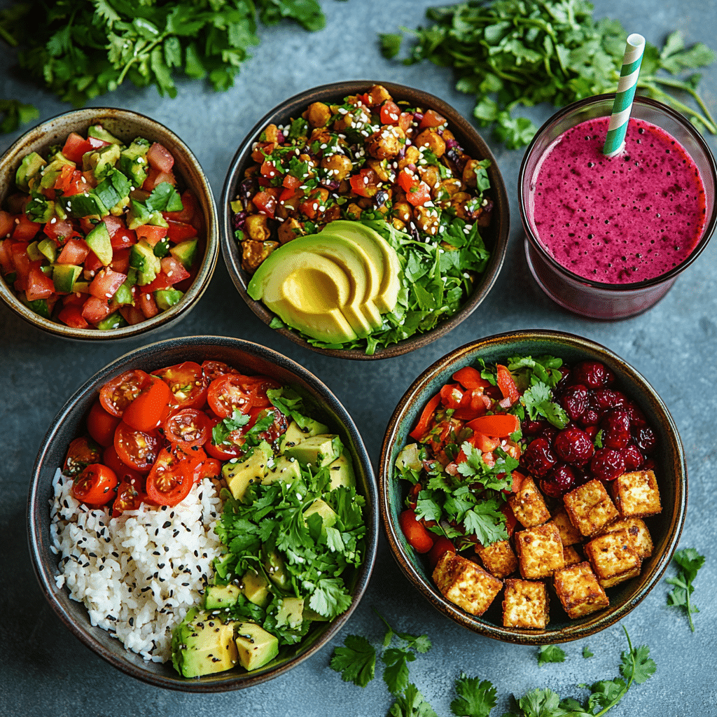quick gluten free vegan meal types bowls stir-fry tacos