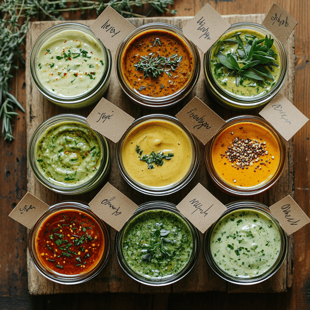 gluten free vegan sauces dressings