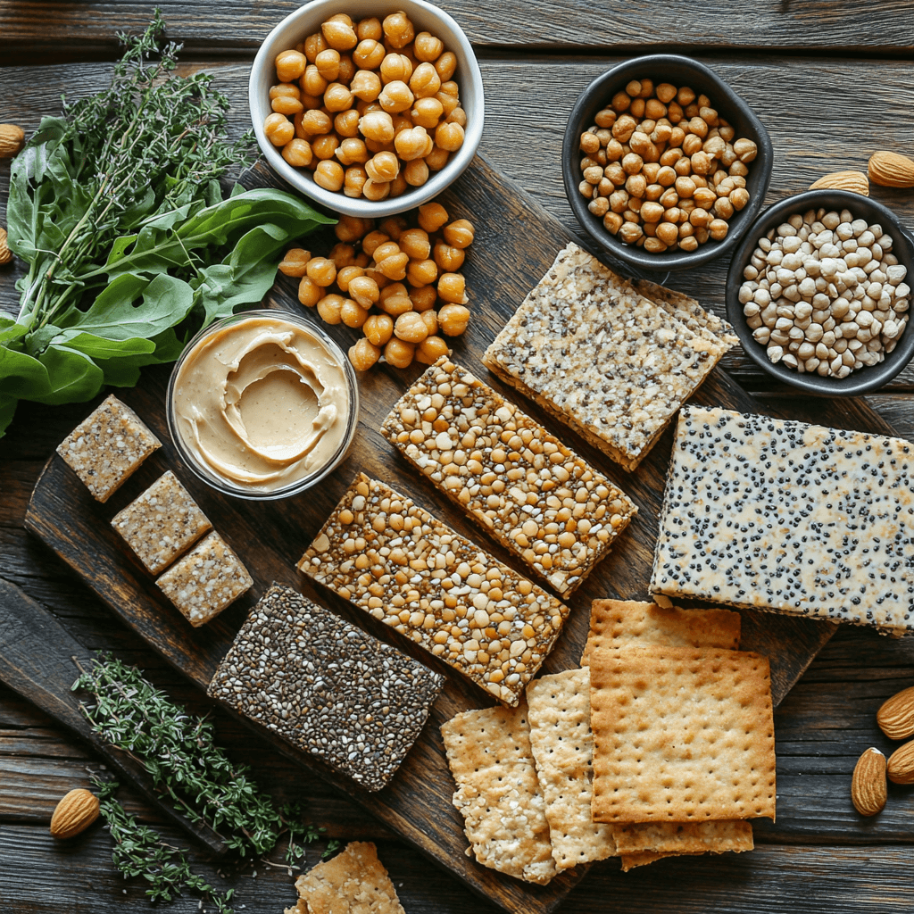 high-protein gluten-free vegan snacks