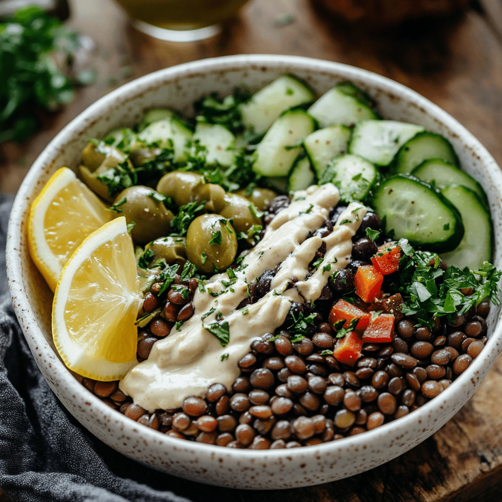 Mediterranean gluten-free vegan weight loss meal