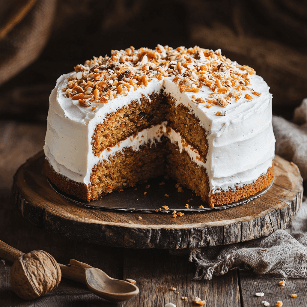 gluten free sugar free vegan carrot cake